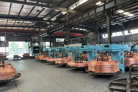 無(wú)氧銅材系列：電工用銅線(xiàn)坯（∮8.0-12.5mm)